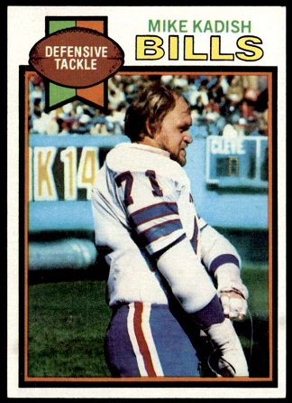 Mike Kadish 1979 Topps football card