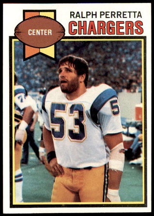 Ralph Perretta 1979 Topps football card