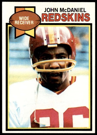 John McDaniel 1979 Topps football card