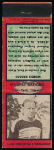 1935 Diamond Matchbooks Red Badgro