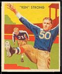 Ken Strong 1935 National Chicle football card