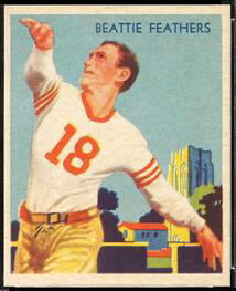 Beattie Feathers 1935 National Chicle #23
