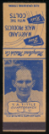 1948 Colts Matchbooks Y.A. Tittle
