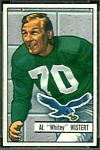 Al Wistert 1951 Bowman football card