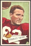 Charley Trippi 1952 Bowman Large football card