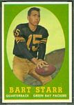 Bart Starr 1958 Topps football card