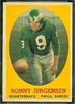 1958 Topps Sonny Jurgensen