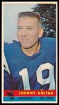 John Unitas 1959 Bazooka football card