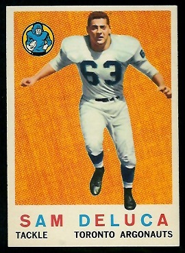 Sam DeLuca nfl jersey