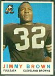 Jim Brown 1959 Topps football card
