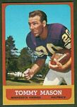 Tommy Mason 1963 Topps football card