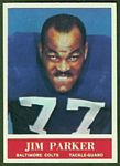 Jim Parker 1964 Philadelphia football card