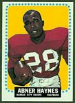 Abner Haynes 1964 Topps football card