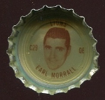 1965 Coke Caps Lions Earl Morrall