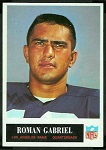 Roman Gabriel 1965 Philadelphia football card