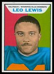 1965 Topps CFL Leo Lewis