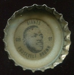 1966 Coke Caps Giants G Roosevelt Brown