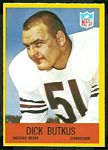 Dick Butkus 1967 Philadelphia football card