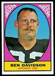 1967 Topps Ben Davidson
