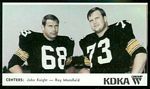 1968 KDKA Steelers Centers