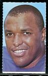 John Mackey 1969 Glendale Stamps football card