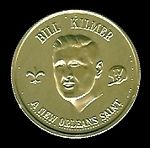 1969 Saints Doubloons Bill Kilmer