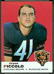 Brian Piccolo 1969 Topps football card