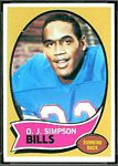 1970 Topps O.J. Simpson