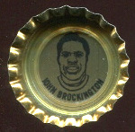 1972 Coke Caps Packers John Brockington