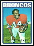 Floyd Little 1972 Topps football card