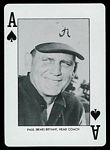 1973 Alabama Playing Cards Bear Bryant