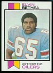 Elvin Bethea 1973 Topps football card