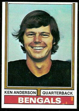 Ken Anderson 1974 Topps #401
