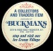 Back of 1976 Buckmans Disc
