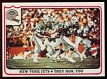 1976 Fleer Team Action New York Jets - They Run, Too