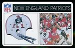 1976 Popsicle New England Patriots