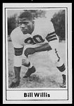 Bill Willis 1977 Touchdown Club football card