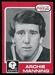 1979 Coke Saints Archie Manning