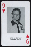 1979 Stanford Playing Cards George Seifert