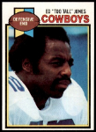 Ed Jones 1979 Topps football card