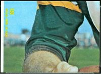 back of 1968 Topps Joe Kapp football card