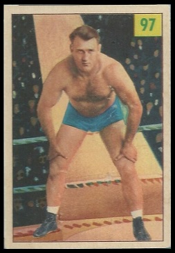 Bronko Nagurski 1955-56 Parkhurst wrestling card