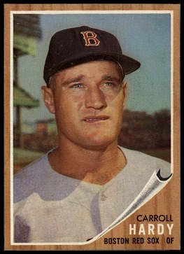 Carroll Hardy 1962 Topps baseball card