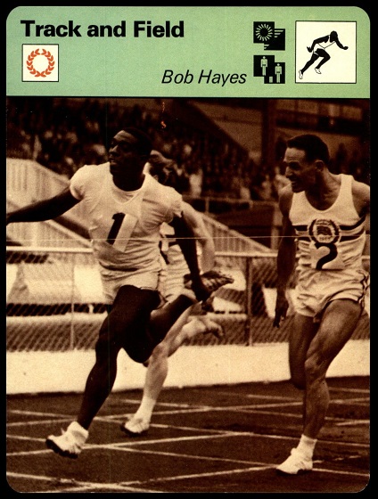Bob Hayes 1977-79 Sportscaster card